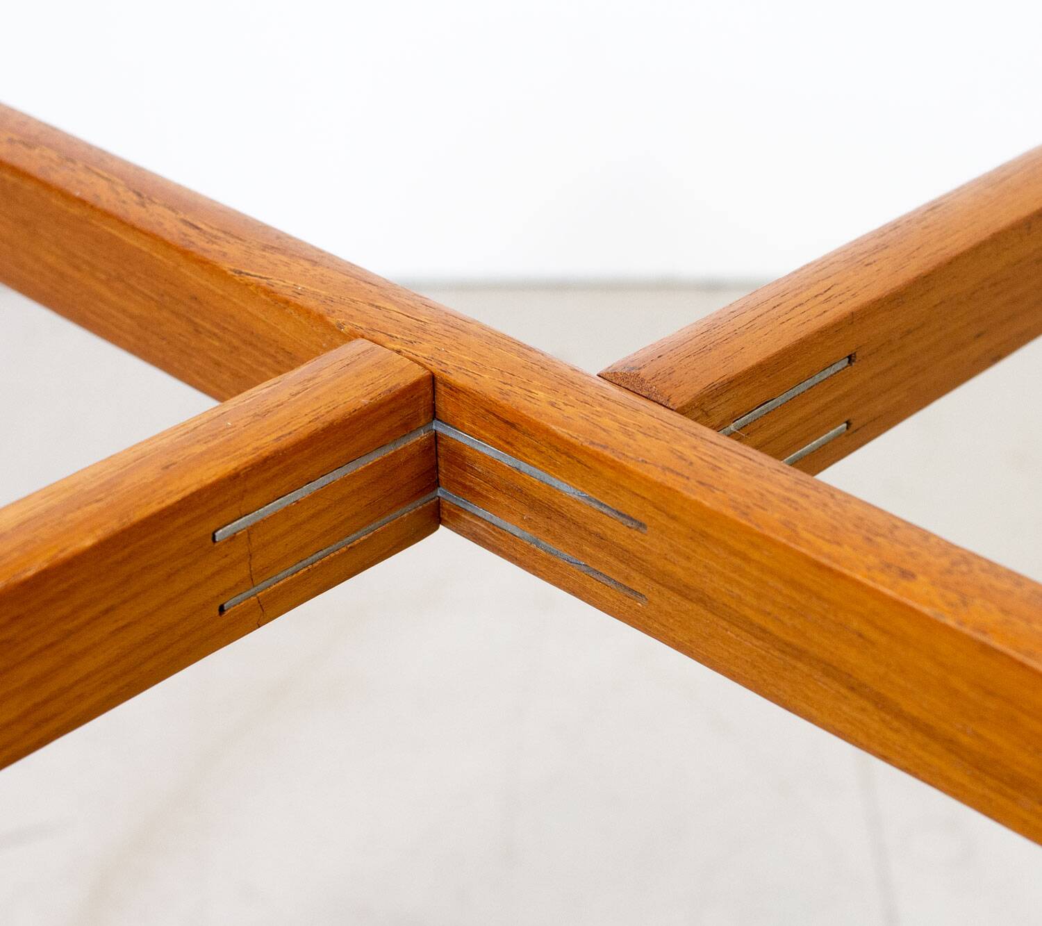 Pair of Danish Teak Model 4508 Tray Tables by Fritz Hansen, 1950s