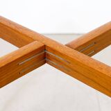 Pair of Danish Teak Model 4508 Tray Tables by Fritz Hansen, 1950s