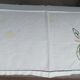 Embroidered tablecloth and open fruit decoration - 12 assorted towels