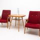Pair of armchairs by Jaroslav Šmídek for UP závody, 1960´s