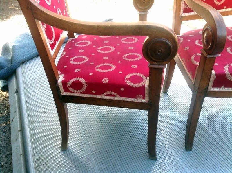 Former armchair Time Empire Restauration