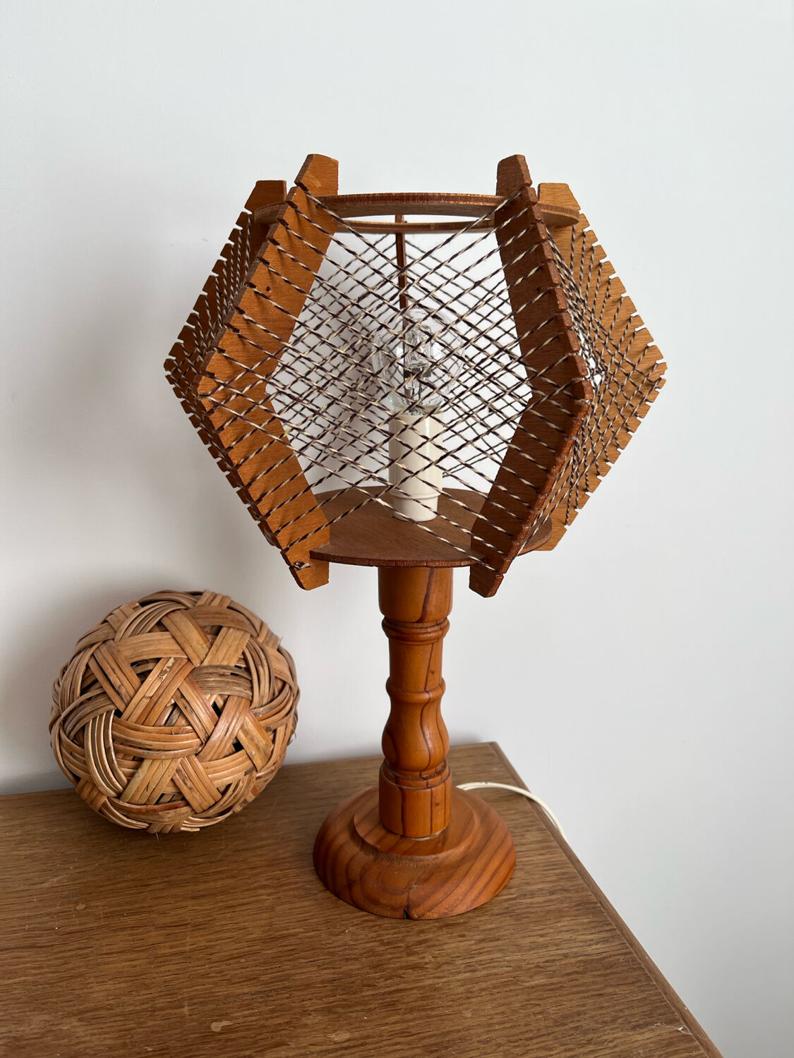 Lampe filaire vintage