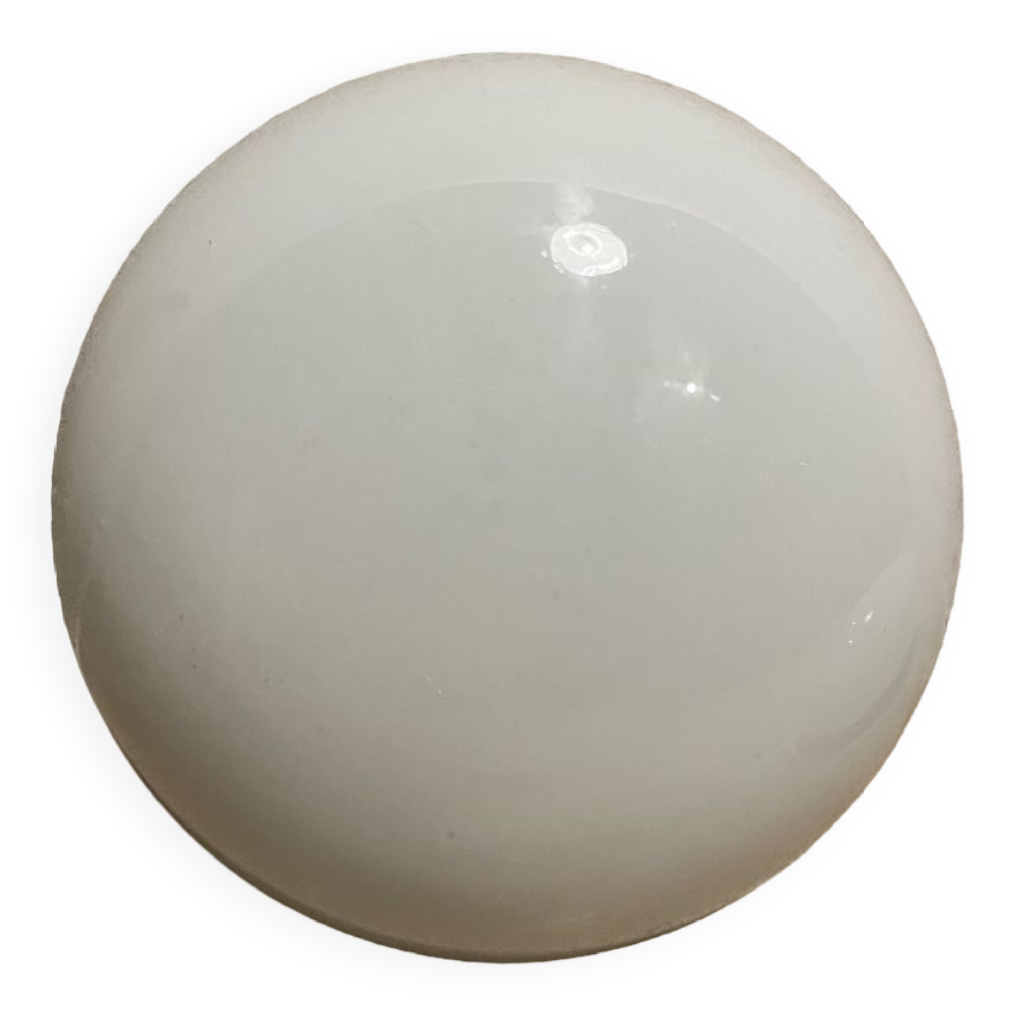 Round opaline wall lamp 1970