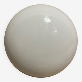 Round opaline wall lamp 1970