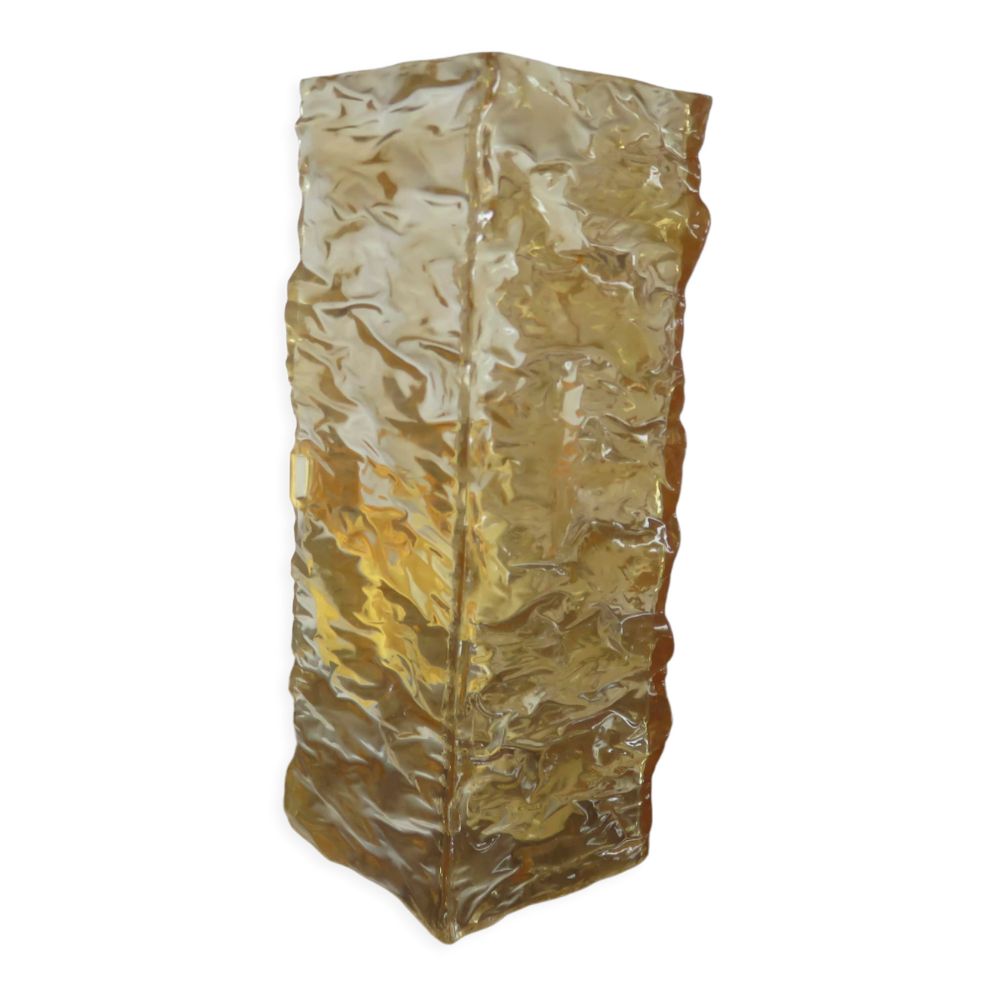 Champagne resin wall lamp