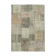 Handmade anatolian overdyed 175 cm x 242 cm grey patchwork carpet