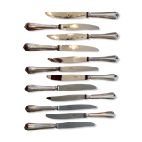 Housewife Christofle silver spatour 61 pieces