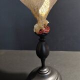 Cabinet of Curiosities sponge cut carteriospongia foliascens on base