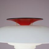 1970s Poul Henningsen “PH80” table lamp for Louis Poulsen, Denmark
