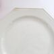 Creil and Montereau plates, 19th century, Perle model, ivory / lot 1