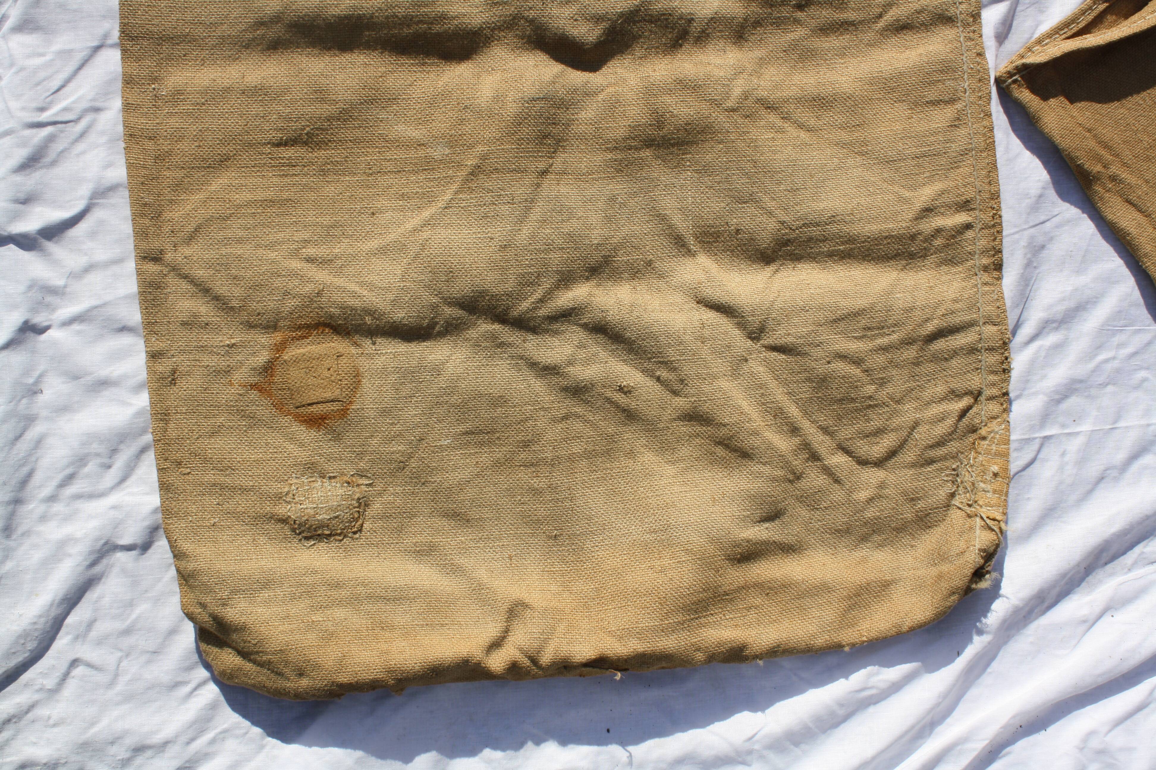 Old jute mill bag Sarthe