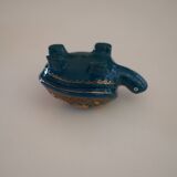 Hand-painted turtle jewelry box