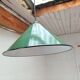 Industrial enamelled lamp