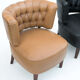 Pair of Swedish club chairs by Otto Schultz