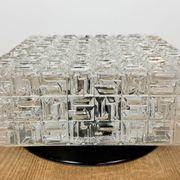 Vintage Glass Wall Or Ceiling Light, 1970s