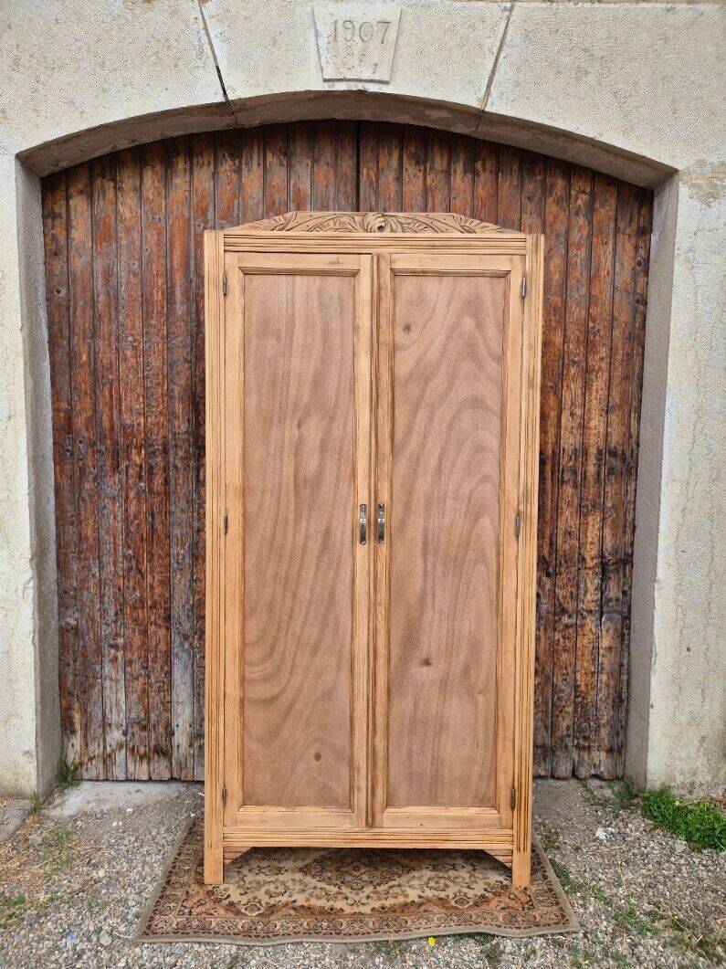 Renovated antique Parisian wardrobe/closet | Clotilde