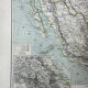 Carte ancienne États Unis et Mexique 70,5x53cm
