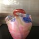 Vase sculpture en forme de coeur