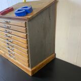 Printing cabinet with drawers