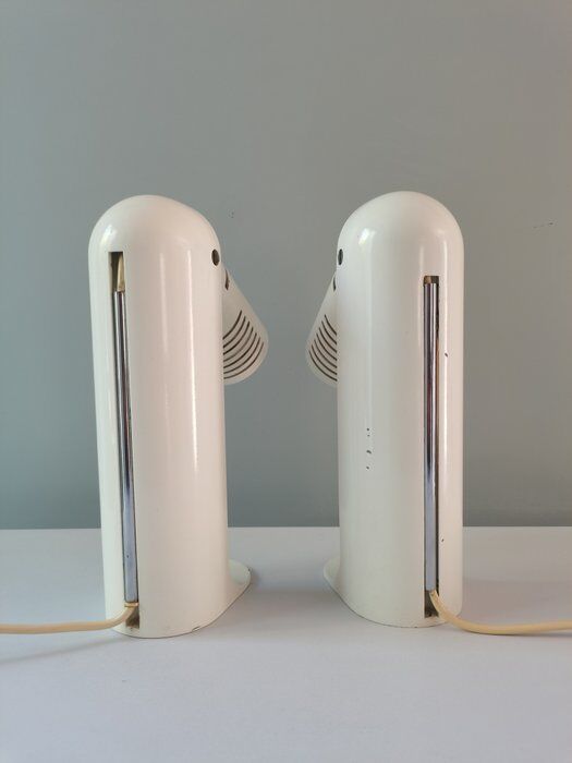 Pair of Italian lamps Flip Top by Richard Carruthers