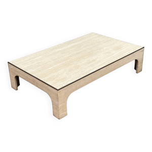 Table basse Willy Rizzo années 70