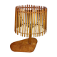 Lampe de chevet en rotin
