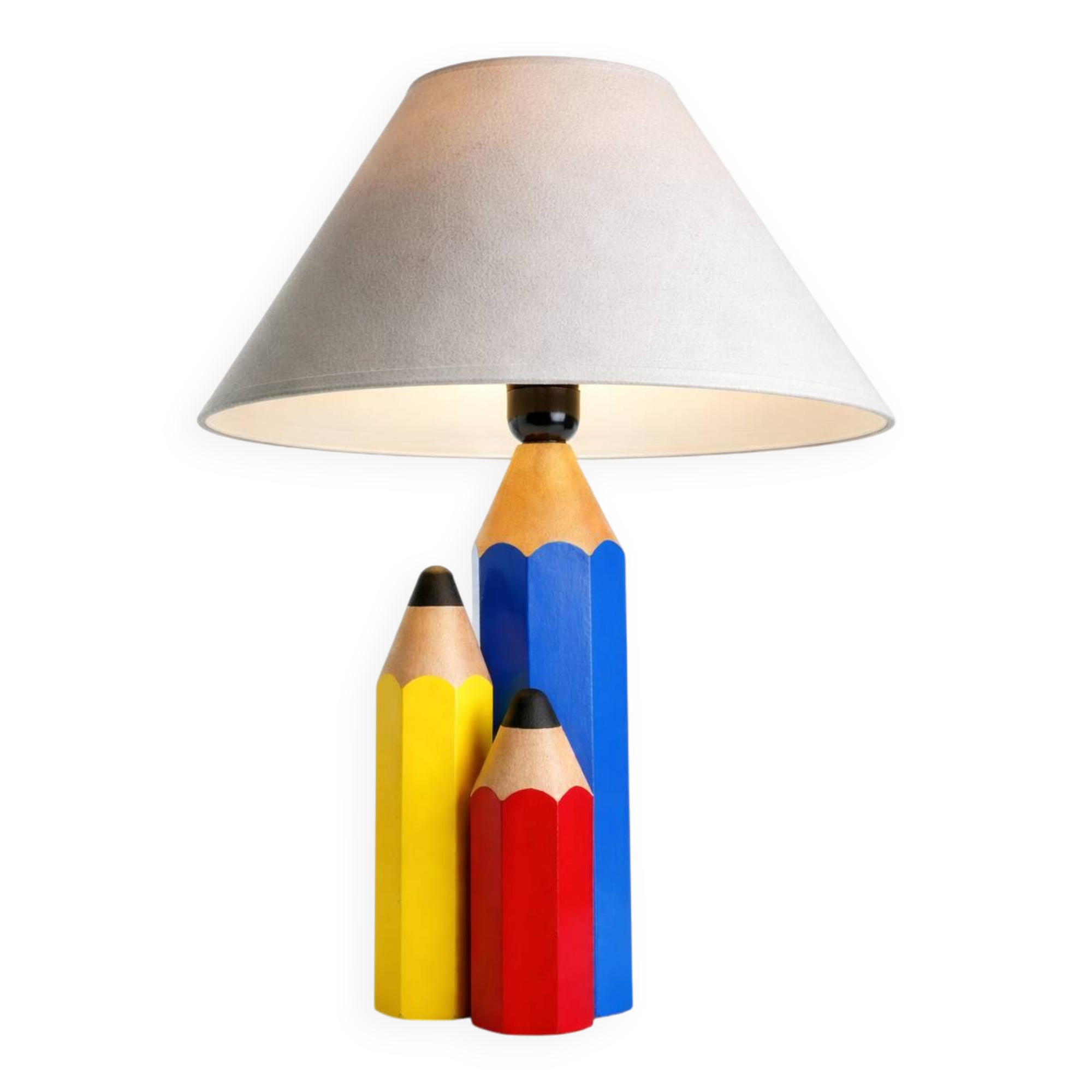 Post-modern lamp "Crayons de couleur" by Pierre Sala France 1980