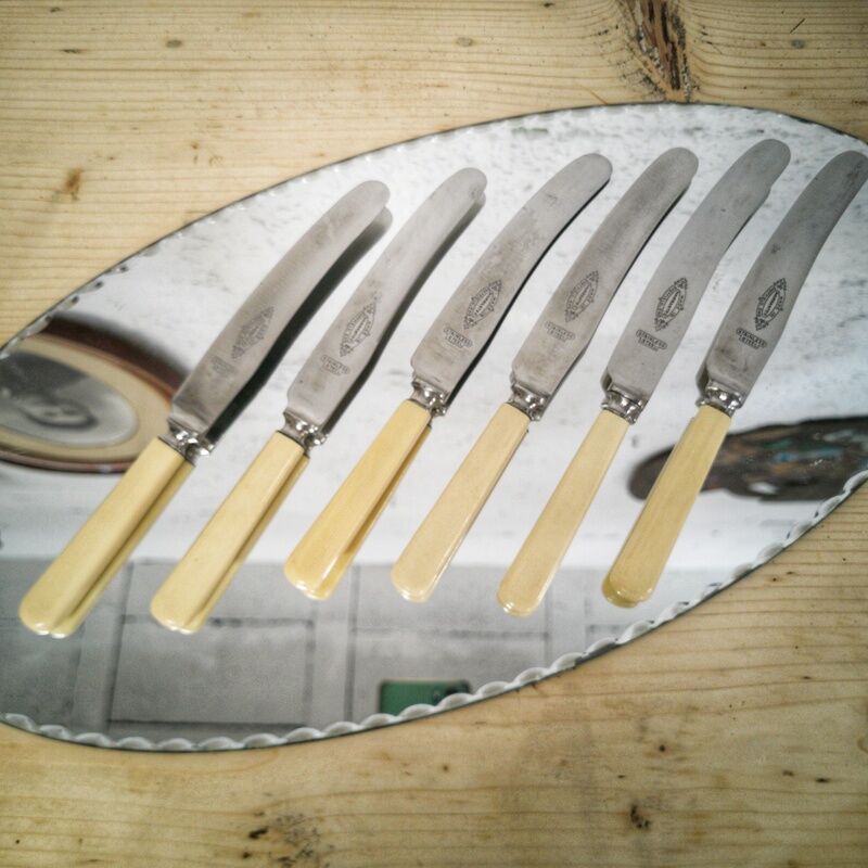 Set of 6 Sheffield knives