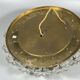 1960s/70s Ceiling Lamp Ernst Palme made of brass and glass, Germany