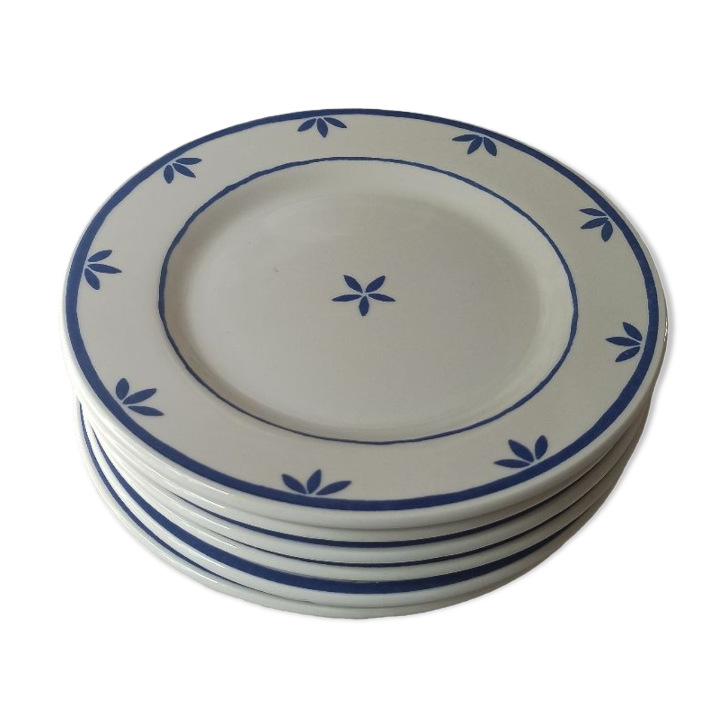 Set of 6 vintage dessert plates