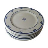 Set of 6 vintage dessert plates