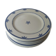 Lot de 6 assiettes à dessert vintage