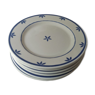 Set of 6 vintage dessert plates