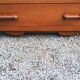 Vintage chest of drawers from the 50s solid oak 3 drawers