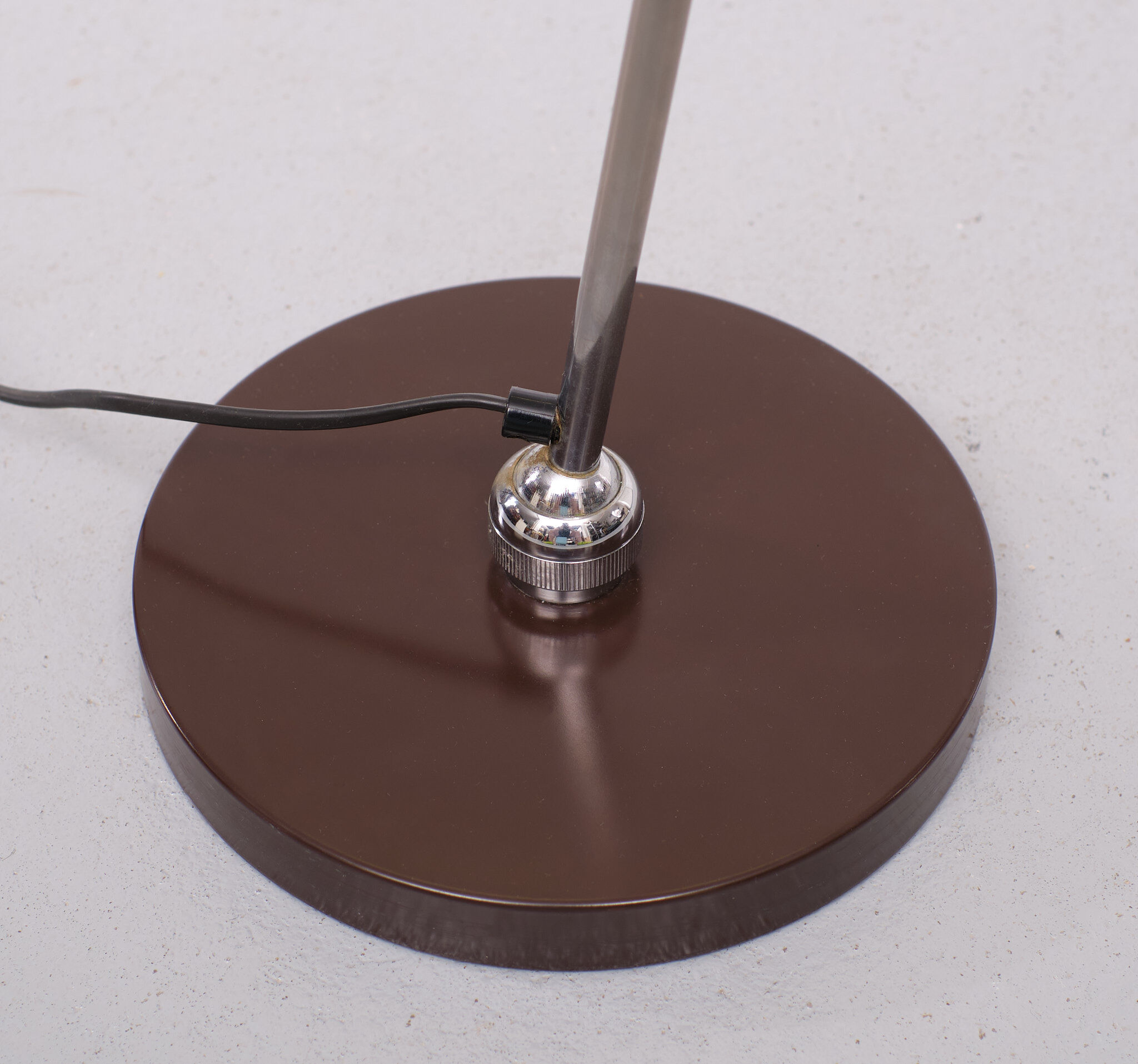 Hala Zeist Bal in Socket Floorlamp H Busquet Dutch, 1960s