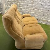 Sofa and armchairs orchid by Michel Cadestin edition Airborne