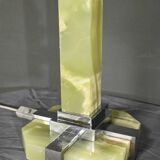 Onyx and chrome lamp, art deco – 1930