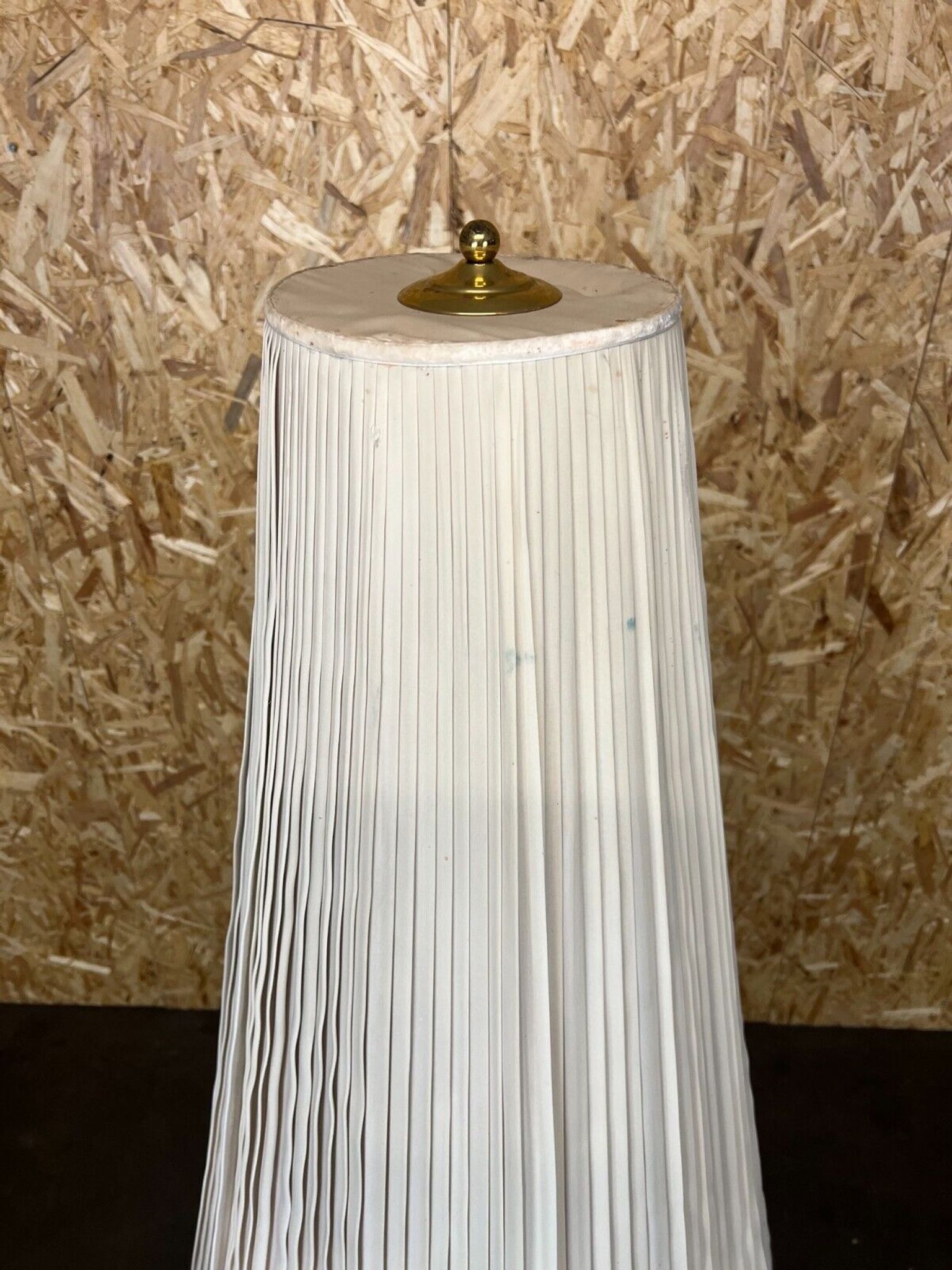 Lampe porcelaine KPM laiton space age, 60s 70s