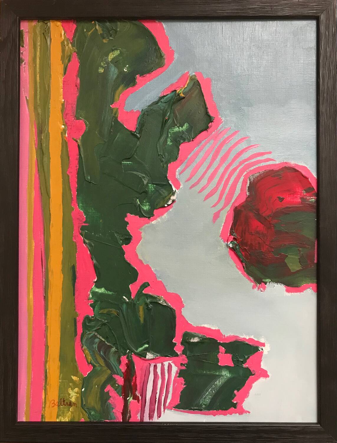 Odile TRAMPONT (1944). To Distance Oneself, 2011. Acrylic/paper