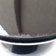 Black glass diabolo vase Nelsson