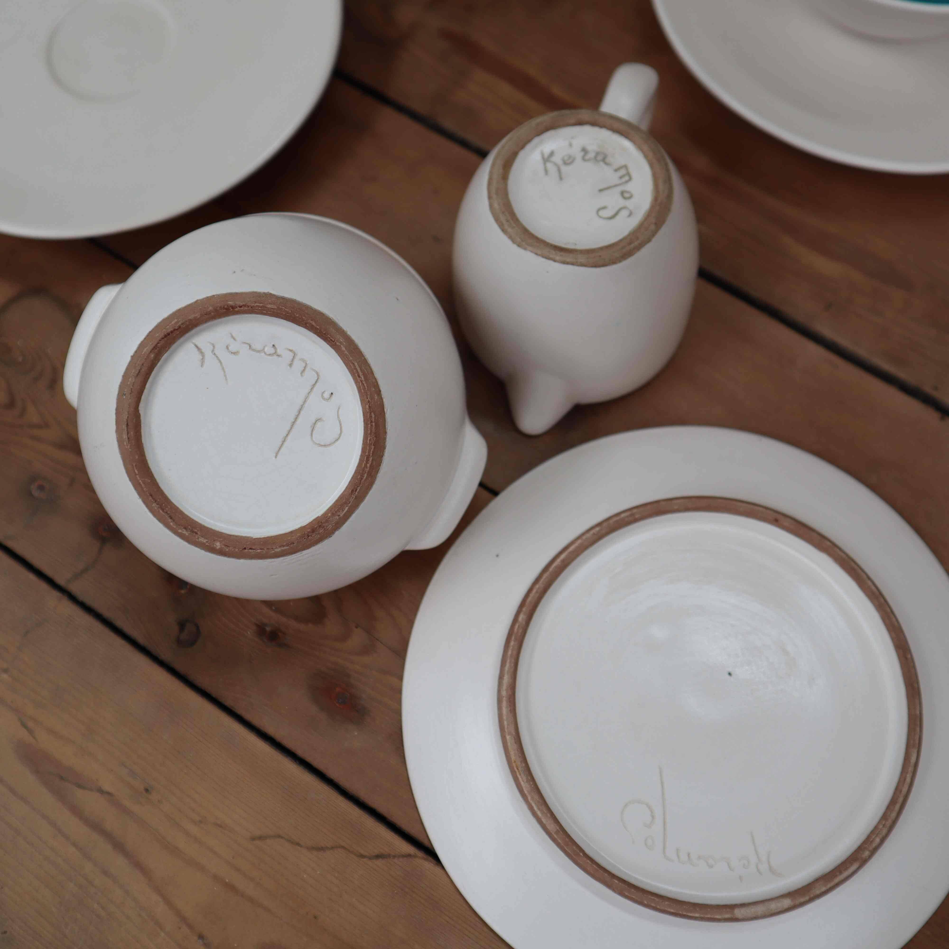 Kéramos coffee service from the 1950s