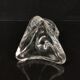Crystal vase signed Daum