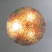 Attributed to Barovier & Toso Mid-century Modern Murano Glass Ceiling Light