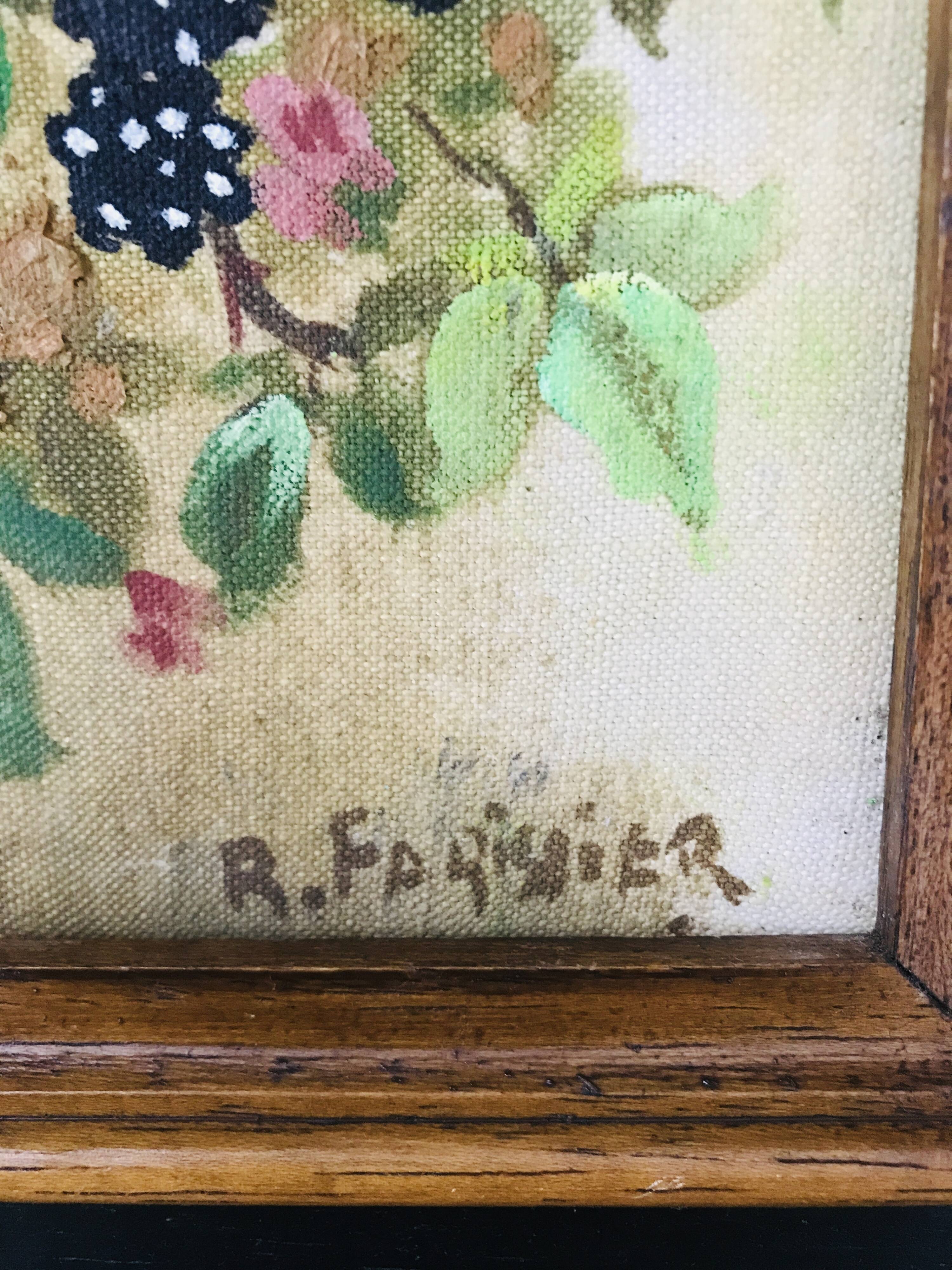 Old still life painting