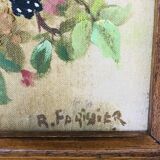 Old still life painting