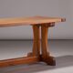 Table 'Berga' en pin massif de David Rosén pour Nordiska Kompaniet, années 1940.