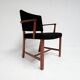 Set of 2 Danish mahogany chairs by Erik Bjorn Olsen, 1970s