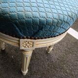 Stool footrest old style louis xvi