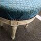 Stool footrest old style louis xvi
