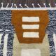 Traditional handmade wool rug, size 100 x 200 cm